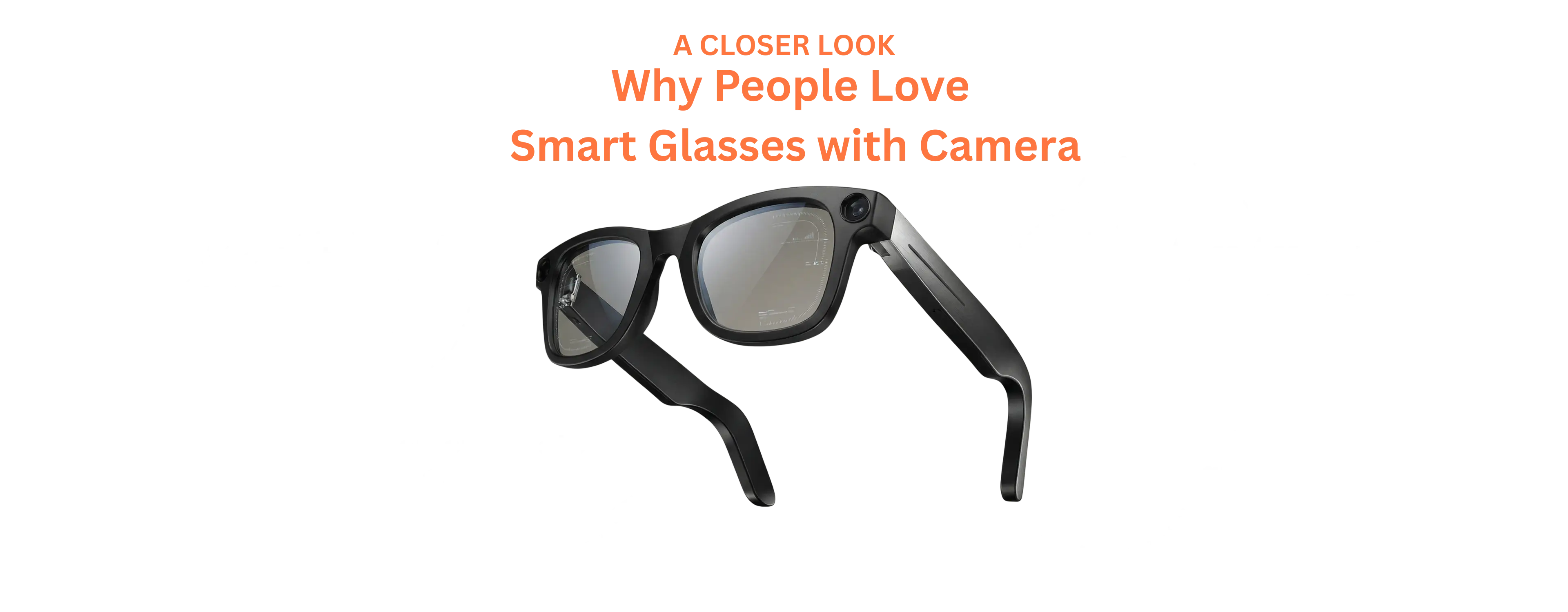 Revolutionary Smart Glasses with Camera - AI-Powered Recording & Translation Eyewear Strike Algo