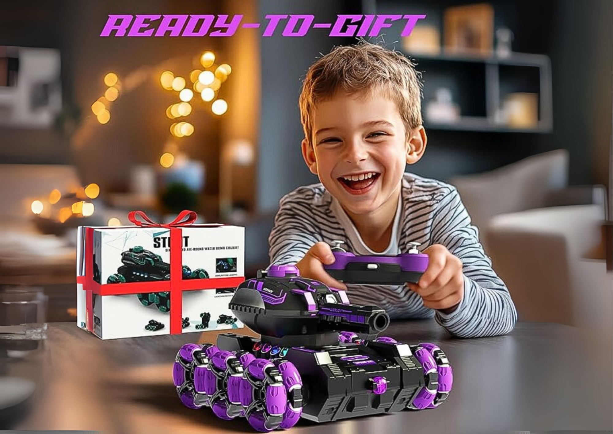 emote control handset for Motivekit kids RC stunt car