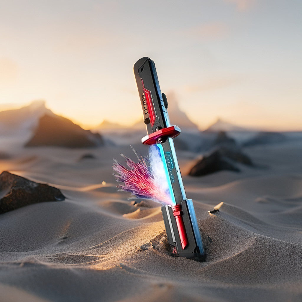 Cosplay Sword from Ghost of Tsushima | Samurai Flame 31.5" Multi-color Strike Algo - Strike Algo
