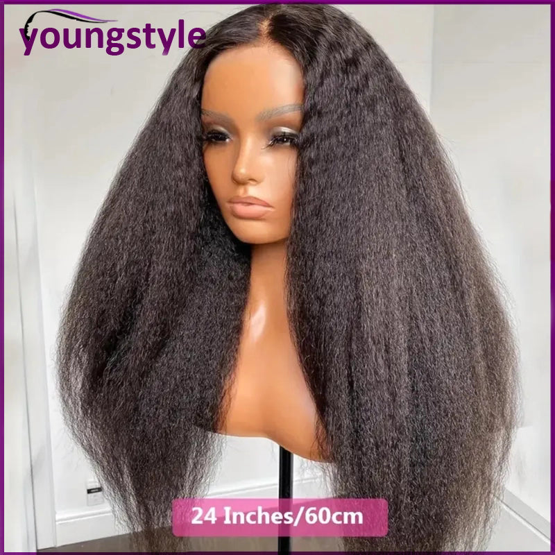 Premium Glueless Wig | Pre-Plucked Human Hair with Natural Hairline - Strike Algo