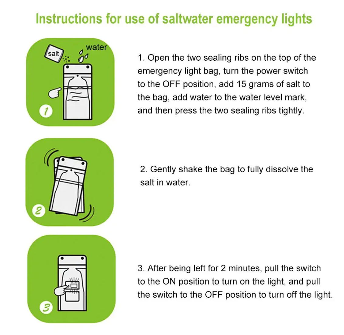 Strike Algo solution for emergency/adventures/camping for LED/ LIGHT holding/ power up to 140 hours to 200 hours without any Battery or pollution to environment. It is sustainable for nature camp the only you need is Salt + Water!